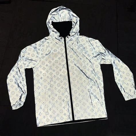 louis vuitton coat mens|louis vuitton reflective jacket.